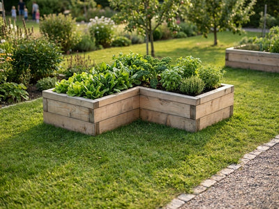 Creative Raised Bed Design Ideas for Small Gardens & Balconies in Central Europe — GridGarden