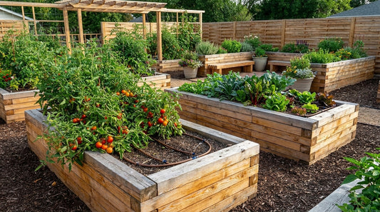 Smart Raised Bed Irrigation Systems: Water Conservation and Automatic Watering Solutions — GridGarden