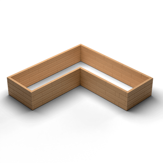 Premium Raised Bed L-Shape