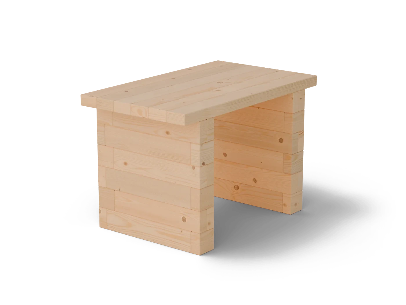 Garden table – solid 60 mm European larch