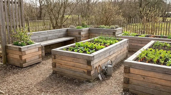 Best Vegetables for Spring Sowing in Raised Beds: A Central European Guide — GridGarden