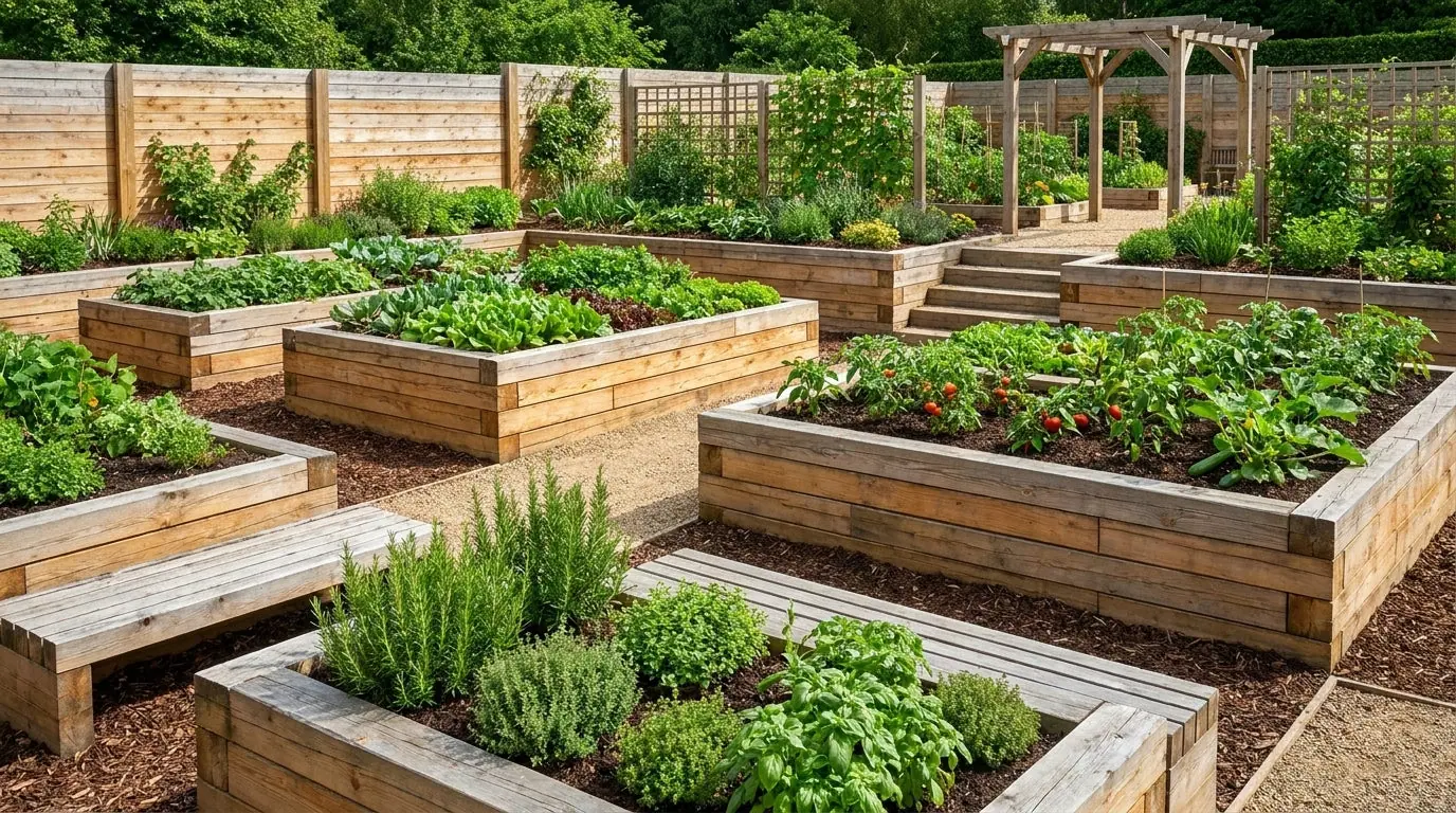 U-Shape Raised Bed: Sizes, Prices & Ergonomic Garden Layout — GridGarden