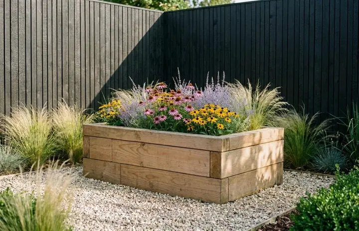 Transforming Awkward Garden Corners: Creative Raised Bed Design with 3D Studio — GridGarden