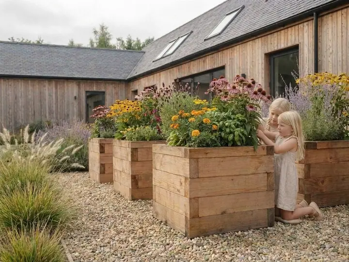 Autumn Landscaping & Decor: Creative Modular Raised Bed Ideas for Central Europe — GridGarden